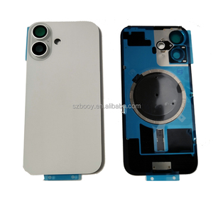 Verre arrière de remplacement avec cadre métallique magnétique et verres à came pour <span class=keywords><strong>iPhone</strong></span> 16 16 Plus couvercle de batterie verre arrière après marché - Product Image 3