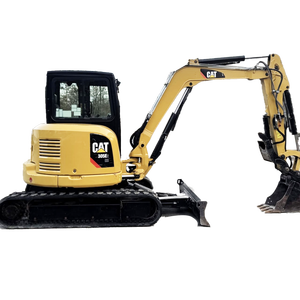 Mini-pelleuse Caterpillar CAT305 d'occasion 5 tonnes |   Excavatrice compacte certifiée CE avec moteur Caterpillar d'origine - Product Image 1