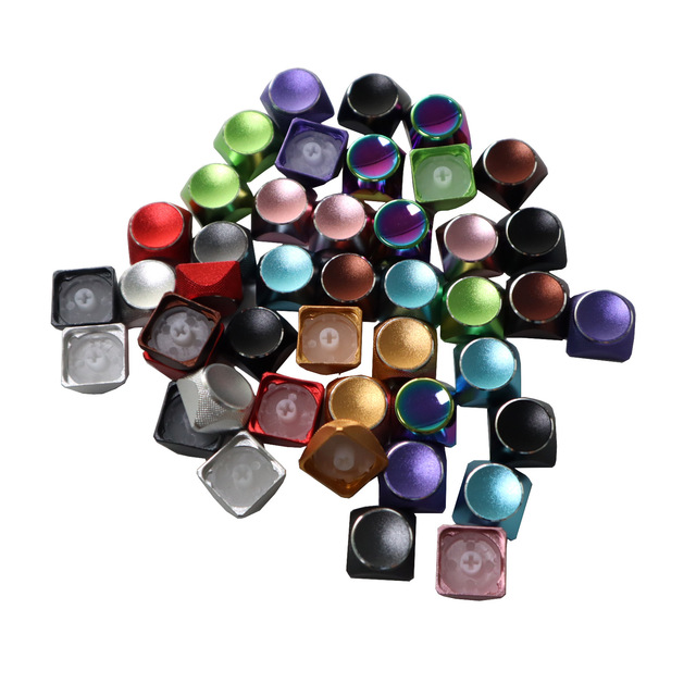 Aluminum Gaming Keycaps Mechanical Keyboard Keycaps High Quality Metal CNC Machined Aluminum Alloy Customized Cnc Machining 100