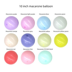 Startparty balon <span class=keywords><strong>Pastel</strong></span> Macaron 10 inci balon lateks berwarna untuk ulang tahun pernikahan anak perempuan - Product Image 4