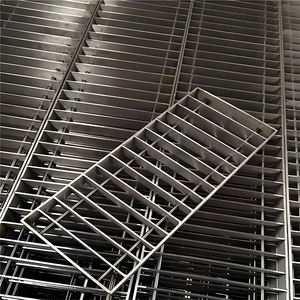 ASTM Q195 gros personnalisé robuste allée en acier inoxydable gouttière couverture de drainage <span class=keywords><strong>grille</strong></span> tranchée caillebotis matériaux - Product Image 1