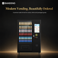 BANDENG 6610Pro 22T - Gabinete Expendedor Personalizado en Color, Diseñado para Apoyar el Desarrollo de Programas de Venta Minorista con Selección de Productos en 54 SKU