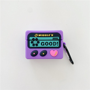 Drô<span class=keywords><strong>le</strong></span> 3d nouvelle arrivée pourpre bon <span class=keywords><strong>mots</strong></span> poche écouteur cas pour air gousses 1 2 <span class=keywords><strong>pro</strong></span> - Product Image 1