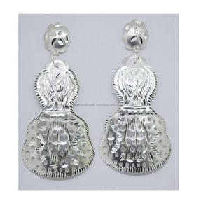 2025 Zambia verde 4 pares 20mm oro y Rosa turco colorido pequeños pendientes colgantes joyería étnica ropa de verano joyería - Product Image 6