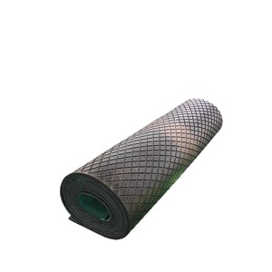 Feuille de caoutchouc adhésive en rouleau, forme losange, à adhérence à froid, plaque de caoutchouc résistante à l'usure et anti-déchirure - Product Image 5