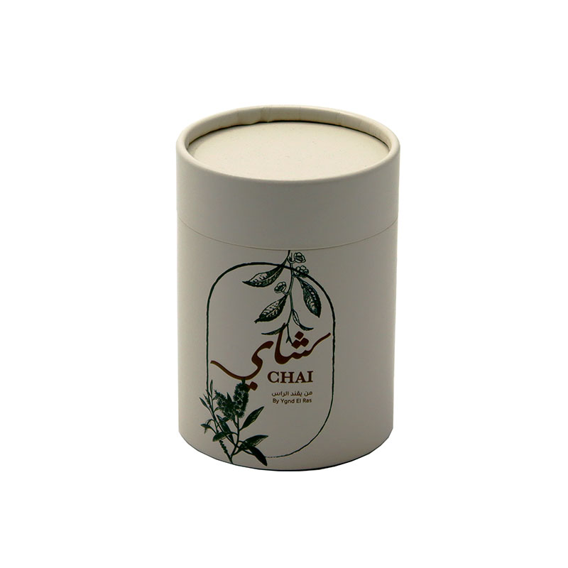 Wholesale Biodegradable Cylindrical Paper Tube Food Packaging Containers Paper Cylinder Box Cajas Personalizadas For Tea