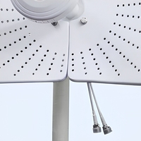 Antenne parabolique MIMO à gain élevé 22dBi pour l'extérieur, amplificateur de signal WiFi pour routeur 4G 5G