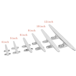 Venta al por mayor de accesorios y piezas marinos para barcos y yates: Grapas de cubierta de acero inoxidable 316 de base abierta para amarre de cuerda. - Product Image 6