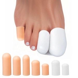 Penutup Gel silikon pelindung jari kaki, alat pemisah kuku perawatan kaki, pencegah lecet, pereda sakit - Product Image 6