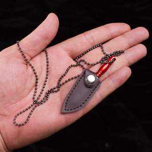 Mini Cuchillo de Acero Inoxidable Colorido y Duradero para Acampar al Aire Libre - Cuchillo Portátil para Llavero, Frutas y Regalos con Caja de Empaque - Product Image 4