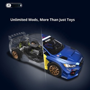 <span class=keywords><strong>Voiture</strong></span> de rallye RC Rlaarlo XTS-S10 à l'échelle 1:10, 4 roues motrices, haute vitesse, télécommandée, drift, RTR avec moteur brushless pour les passionnés - Product Image 4