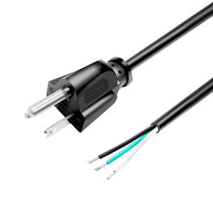 <span class=keywords><strong>Cable</strong></span> de Alimentación Americano Estándar Certificado 18-12 AWG de PVC con Alambre de Cobre de 3-25 Pies para Electrónicos del Hogar y la Oficina - Product Image 6