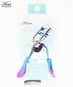 Rizador de Pestañas de Acero Inoxidable con Diseño Arcoíris, Herramienta de Maquillaje y Cuidado Personal, Venta al Por Mayor - Product Image 2