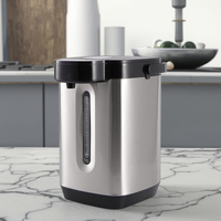 Bouilloire 3L avec contrôle de la température pour garder l'eau chaude Chaudière à eau chaude de qualité alimentaire 304 en acier inoxydable Pot thermo électrique