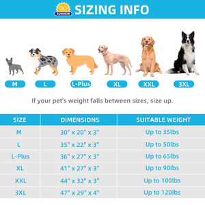 आर्थोपेडिक शीतलन स्मृति फोम कुत्ते बिस्तर वाटरप्रूफ मध्यम फोम सोफे हटाने योग्य कवर पालतू बिस्तर के साथ - Product Image 4