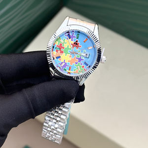 Premium Luxury Style Men's Automatic Watch Stainless Steel Sapphire Crystal <b>Waterproof</b> Mechanical <b>Wristwatch</b> - Product Image 3