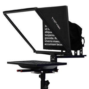 TS220 fabricant approvisionnement studio 22 <span class=keywords><strong>pouces</strong></span> téléprompteur <span class=keywords><strong>TV</strong></span> équipement de diffusion support en verre trempé HD téléprompteur - Product Image 5