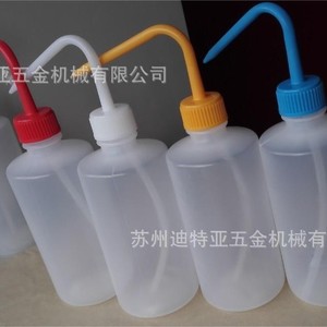 Botella de Limpieza de Color ASONE 4-5663, Plástico, Cilíndrica, Boca Ancha, para Uso en Laboratorio - Product Image 2