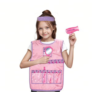 Drop Ship-Ensemble de déguisements pour enfants aidant communautaire Costumes appropriés avec médecin infirmière pompiers pilotes Rôles pour jeu de rôle - Product Image 1