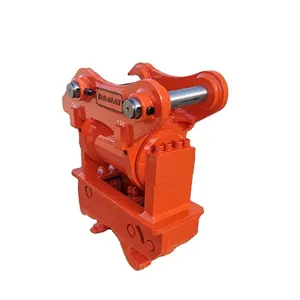 Excavator Hydraulic Tilt Multi Quick Hitch Rotating Tilting Coupler For 4-8 Tons Excavator