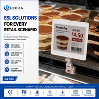 LEEKA ESL, Etiqueta Electrónica de Precio Wifi con Señal Estable y Fácil de Usar para Cadenas de Supermercados y Tiendas de Conveniencia