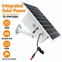 Alimentation solaire 15W 88.8Wh NMC PWM pour installations de capteurs à distance