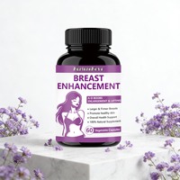 Complément alimentaire pour l'amélioration mammaire à l'exportation transfrontalière, enrichi en biotine, 60 capsules/flacon, durée de conservation de 24 mois, en stock
