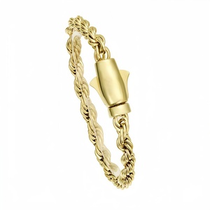 Parure de bijoux en laiton plaqué or tendance avec chaîne en corde en forme de XOXO et doubles pendentifs en zircon <span class=keywords><strong>pour</strong></span> cadeau de mariage et d'anniversaire - Product Image 6