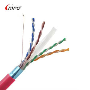 สายเคเบิล FTP CAT6สำหรับบ้านอัจฉริยะสายป้องกันในร่มขนาด1000นิ้ว - Product Image 1