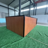 Piscine de luxe en conteneur de 40 pieds, piscine hors sol préfabriquée avec système de filtration pour usage commercial, taille personnalisable