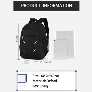 Custom Vintage Oxford Reflective Business <b>Backpack</b> Portable Hiking School Bag Camping Trip Sports <b>Laptop</b> <b>Backpack</b> for <b>Men</b> Women - Product Image 2
