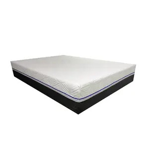 Colchón de espuma viscoelástica ortopédico de gel tamaño King cama de enfriamiento de nuevo estilo