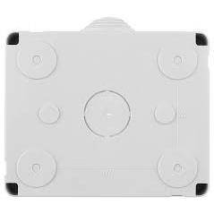 Vimar Eikon Arké Plana Grey 14903 IP55 impermeabile esterno Telecom Cabinet con 3 moduli in acciaio inox e alluminio - Product Image 4