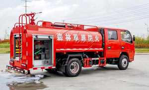 Camión de Bomberos Mini 3m3 con Aspersor de Agua, Vehículo de Rescate de Emergencia para Combatir Incendios - Product Image 2