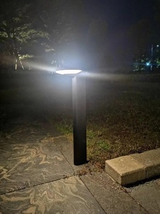 โคมไฟสวนพลังงานแสงอาทิตย์ 40 LED อลูมิเนียม IP65 กันน้ำ สำหรับตกแต่งทางเดินภายนอกบ้าน ตกแต่งสวน สนามหญ้า - Product Image 5