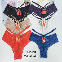 0,48 Dollar Modell LAS120 Taille S-XL Fast Ship Adult Stretch Bikini Low Rise Hipster Sexy Frauen Sexy Unterwäsche Höschen
