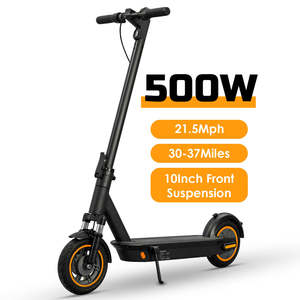 Trottinette électrique HEZZO G30 36V 500W 15Ah Batterie au lithium 22Mph Étanche Alliage d'aluminium Application Suspension avant Pliable LED - Product Image 1