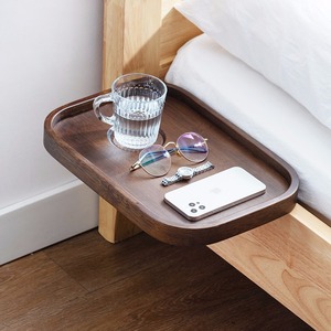Yaoda Wall Mounted Bedside <b>Shelf</b> 50X30CM Rectangular Corner Storage Rack For Bathroom <b>Bedroom</b> Sofa Bathtub - Product Image 1
