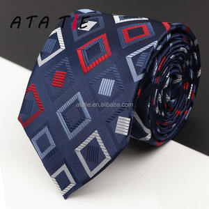 Baru Dasi Mewah Klasik Pria Bergaris 8Cm Paisley Semua Cocok Dasi Jacquard untuk Bisnis Pernikahan Prom Aksesori Pakaian Sehari-hari - Product Image 5