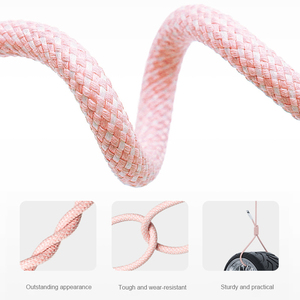 Cable <span class=keywords><strong>de</strong></span> Carga Rápida USB C a C Trenzado <span class=keywords><strong>de</strong></span> Alta Calidad <span class=keywords><strong>de</strong></span> 1M PD20W, Cable <span class=keywords><strong>de</strong></span> Datos Tipo C a C para Teléfono Móvil - Product Image 3