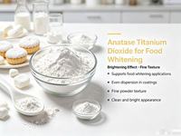 Dióxido de Titanio Rutilo R706 de Alta Calidad Industrial, Material Nano en Polvo TiO2, Materia Prima con Pureza >98%, 25kg/bolsa
