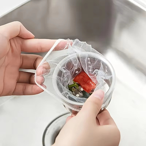 Disposable <b>Kitchen</b> Sink Filter Sewer Drain Anti-blocking Garbage Bag Pool Leak Mesh Bag Mesh Strainer Sink Garbage Net - Product Image 2