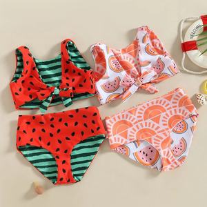 Maillot de bain deux pièces pour enfants de 1 à 4 ans, de qualité supérieure, pour l'été, à porter des deux côtés, vêtements de plage, maillot de bain pour enfants - Product Image 3
