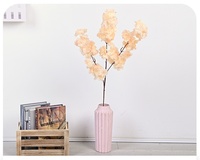 Branche de cerisier artificielle, fleur de cerisier, fleur de sakura, décoration murale intérieure, plafond, branches d'arbre, fleurs
