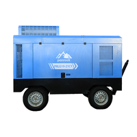 Compresseur d'air diesel silencieux PRLG19-21CY 20kw 30kw 40kw 50kw Générateurs diesel Compresseur d'air à vis diesel lourd
