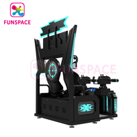 Vr Game Equipment Arcade Game Machine Virtual Reality Arena 9D VR Gun Shooting Simulator