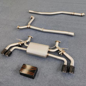 Tubos de Escape Catback OEM SS304/Titanio de Fábrica MM para <span class=keywords><strong>BMW</strong></span> <span class=keywords><strong>525</strong></span>/528/530 G30/G38 2.0T B48 2017-- Silenciador Valvetronic - Product Image 2