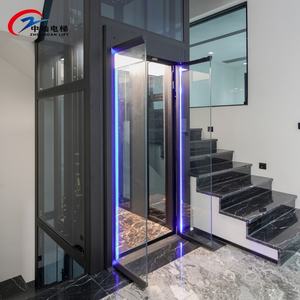 Elektrische Tractie Liften Elevadores Para Persona Automatische Deuren Villa Huishoudelijke Passagierslift Voor 4 Personen - Product Image 3