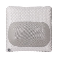 Almohada de masaje inalámbrica recargable con calefacción para cuello, espalda, cintura, piernas, masaje de cuerpo completo con control remoto