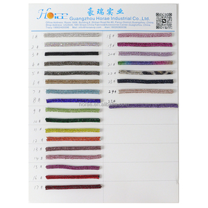 Bán Buôn Bling Sửa Chữa Nóng <span class=keywords><strong>Rhinestone</strong></span> Pha Lê Vòng Bông Ống Chuỗi Sợi Dây Thừng Cho DIY Áo Giày Túi Trang Trí - Product Image 6